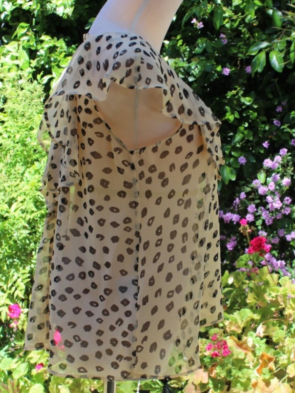 BCBG Generation Translucent Top - Picture 6 of 10